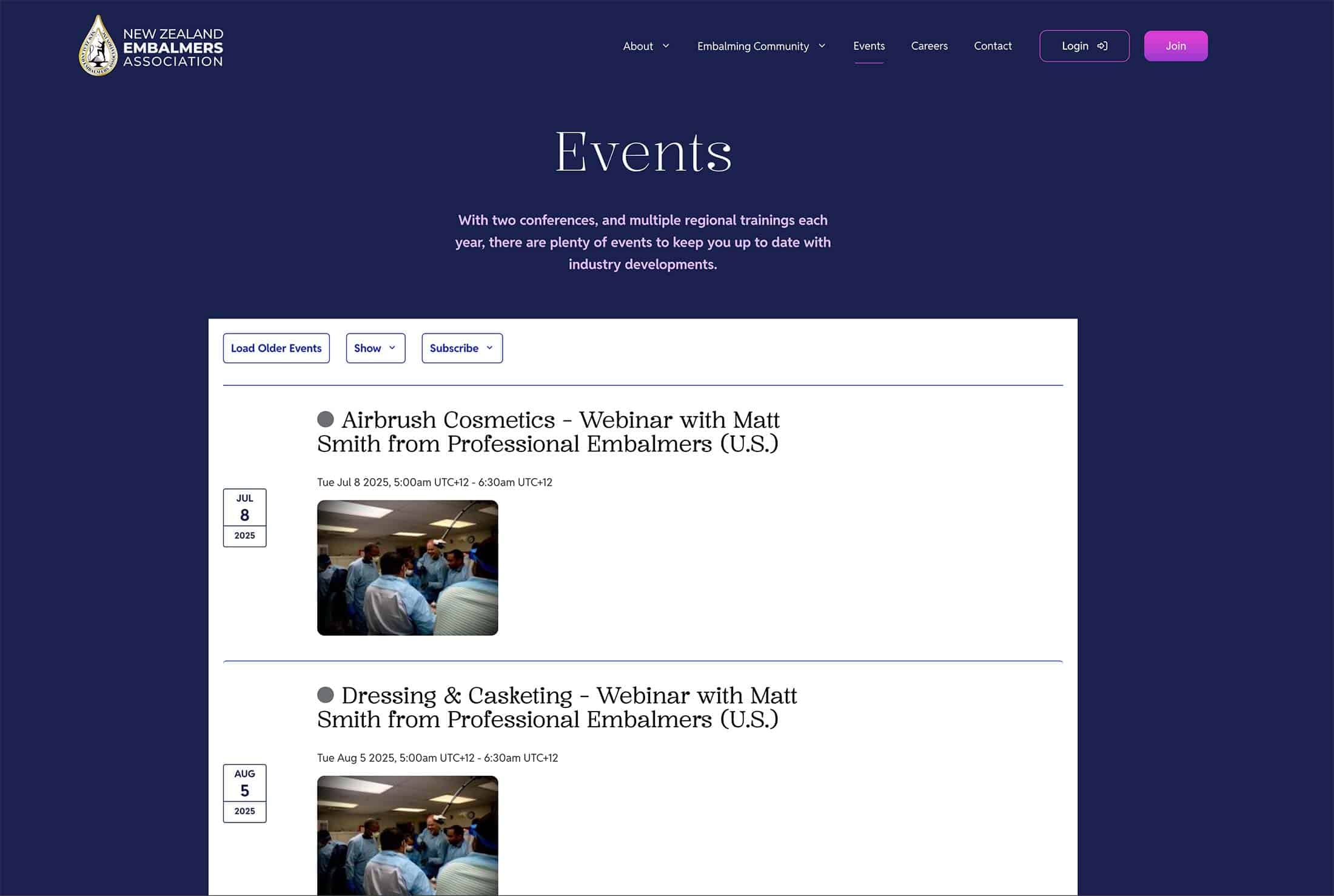 NZEA-Events